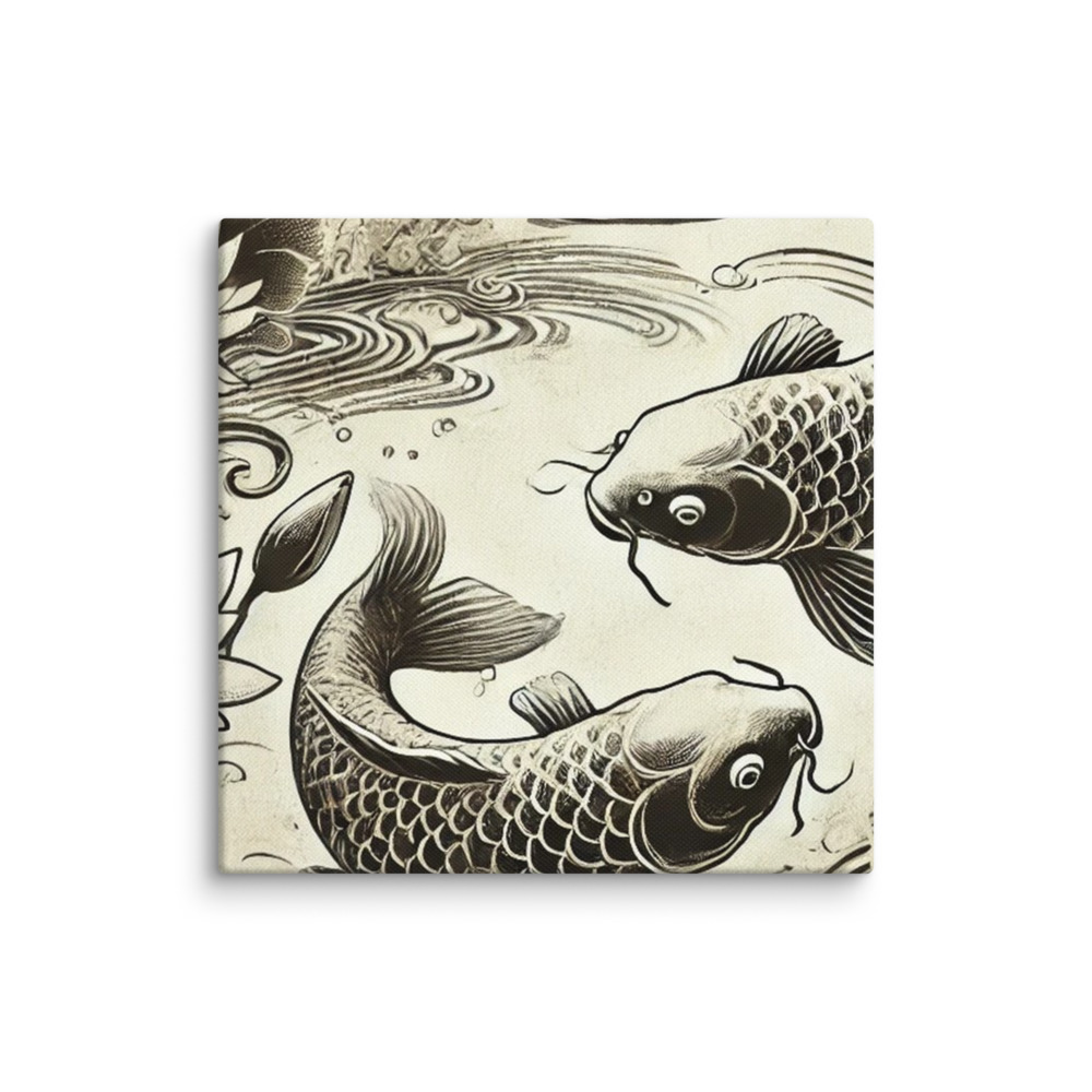 Koi Ink Canvas 16×16