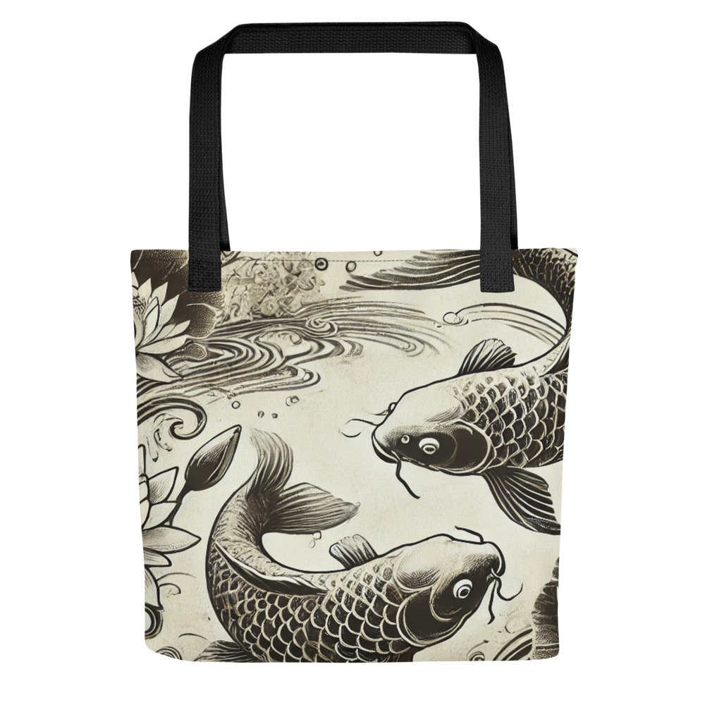 Koi Ink All-Over Tote